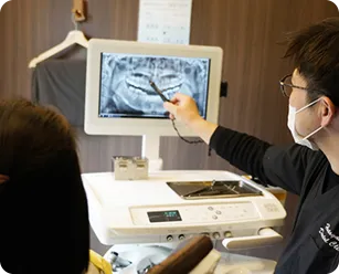 丁寧な患者様ヒアリング